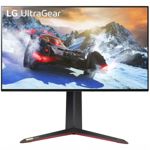 Монитор 27 LG UltraGear 27GP95RP-B IPS 3840x2160, 160 Гц, 1 мс, 16:9, 400 кд/м2, 2xHDMI, 1xDP, выход на наушники, черный/красный, фото 