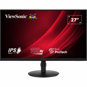 Монитор 27 ViewSonic VA2708-HDJ IPS 1920x1080, 100 Гц, 5 мс, 16:9, 250 кд/м2, 1xHDMI, 1xDP, выход на наушники, черный, фото 
