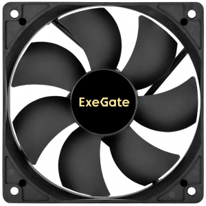 Вентилятор 12В DC ExeGate ExtraSilent ES12025H3P (120x120x25 мм, Hydraulic bearing (гидродинамический), 3pin, 1450RPM, 24dBA), фото 