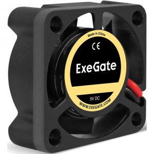 Вентилятор 5В DC ExeGate EX02510S2P-5 (25x25x10 мм, Sleeve bearing (подшипник скольжения), 2pin, 10000RPM, 22dBA), фото 