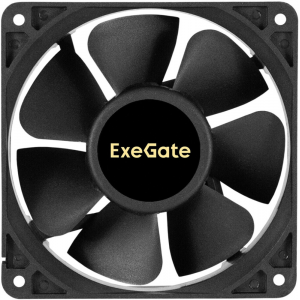 Вентилятор 24В DC ExeGate EX12038S3P-24 (120x120x38 мм, Sleeve bearing (подшипник скольжения), 3pin, 3000RMP, 46,1dBA), фото 