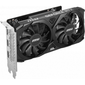Видеокарта MSI RTX3050 VENTUS 2X 6G OC NVIDIA GeForce RTX 3050 6Gb 128bit PCI-E 4.0 GDDR6 1492/14000 HDMIx2 DPx1 HDCP Ret, фото 