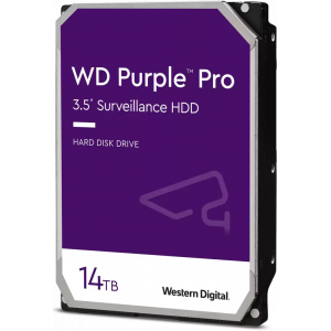 Жесткий диск Western Digital Purple Pro 14TB (WD142PURP) {Serial ATA III, 7200- rpm, 512Mb, 3.5, All Frame AI}, фото 