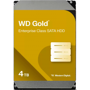 Жесткий диск WD SATA-III 4TB WD4004FRYZ Desktop Gold 512E (7200rpm) 256Mb 3.5, фото 