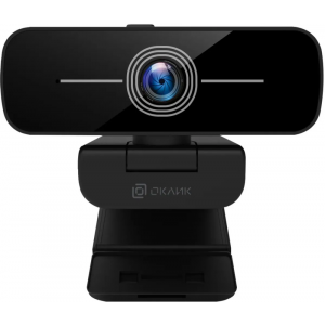 Камера Web Oklick OK-C031FH черный 2Mpix (1920x1080) USB2.0 с микрофоном, фото 