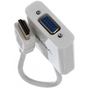 Переходник VCOM CG558  HDMI(M) -> VGA(F), фото 