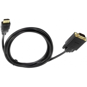 Кабель-переходник VCOM CG596-1.8M HDMI --> VGA_M/M 1,8м, фото 
