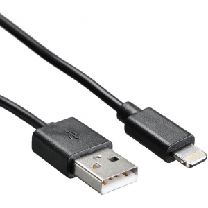 Кабель Buro USB-IP-1.2B2A 1.2м черный, фото 