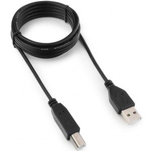 Кабель Гарнизон Кабель USB 2.0, AM/BM, 1.8м, пакет (GCC-USB2-AMBM-1.8M), фото 