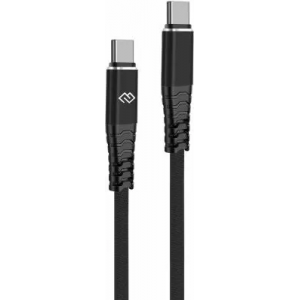 Кабель Digma DG-USBС-C-2M-100W USB Type-C (m)-USB Type-C (m) 2м черный, фото 