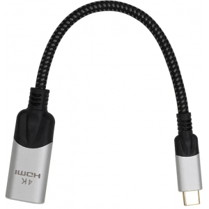 Aдаптер USB 3.1 Type-Cm --> HDMI A(f) 8K@60Hz, 0.15m ,Alum ,VCOM , фото 