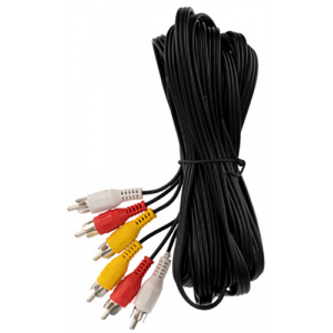 Шнур Rexant (17-0205) 3х3 RCA 5М, фото 