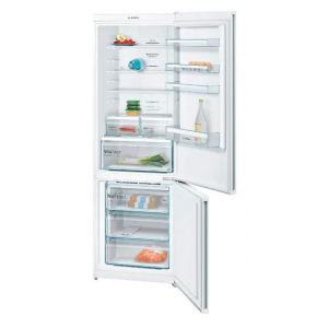 Холодильник Bosch KGN49XW30U белый двухкамерный 330/105л морозилка снизу, фото 