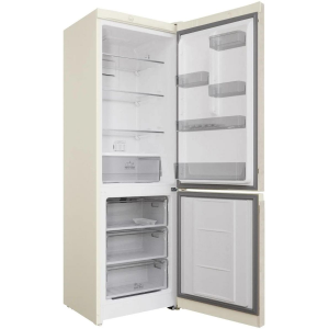 Холодильник Hotpoint HT 4180 AB мраморный двухкамерный 220/78л морозилка снизу, фото 