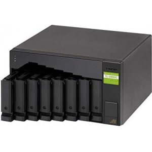 Полка расширения сетевого хранилища без дисков SMB QNAP TL-D800C USB 3.2 Gen 2 Type-C JBOD storage enclosure, 8-tray 3,5/2,5 w/o HDD. desktop version., фото 