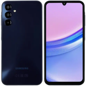 Смартфон Samsung Galaxy A15 6/128GB Blue Black (SM-A155FZKGSKZ), фото 