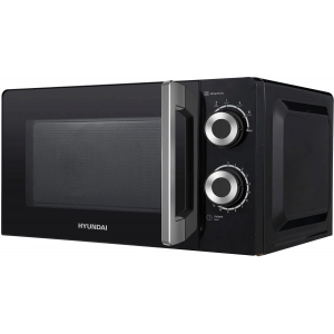 Микроволновая печь Hyundai HYM-M2054 20л. 700Вт черный/серебристый, 20 л, 700 Вт, переключатели - поворотный механизм, фото 