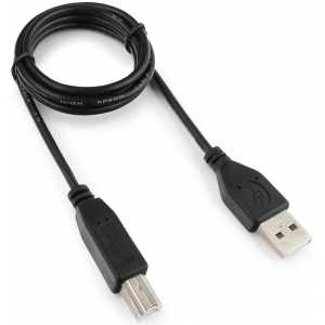 Кабель Гарнизон Кабель USB 2.0, AM/BM, 1м, пакет (GCC-USB2-AMBM-1M), фото 