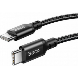 Кабель HOCO X14 USB 2.0, AM/Type-C M, черный, 1м, фото 