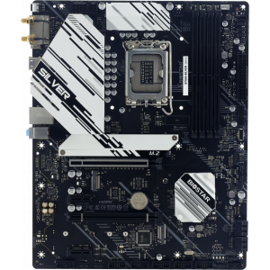 Материнская плата Biostar B760A-Silver  Soc-1700 Intel B760 4xDDR5 ATX AC`97 8ch(7.1) 2.5Gg RAID+VGA+HDMI+DP, фото 