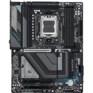 Материнская плата Gigabyte X870 GAMING X WIFI7, AM5, AMD X870, 4xDDR5, 4xSATA, 3xM.2, 1xPCI-E 5.0 x16, 2xPCI-E 3.0 x1, 1xHDMI, 1xUSB-C (DP), 1x 2.5Gb LAN, 4xUSB-A 2.0, 3xUSB-A 3.2 Gen 1, 1xUSB-A 3.2 Gen 2, 2xUSB-C 3.2 Gen 2 (USB4), 3x3.5 мм, 7.1, ATX, фото 
