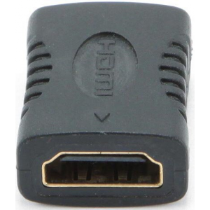 Переходник Gembird Переходник HDMI-HDMI  19F/19F, угловой, золотые разъемы, пакет A-HDMI-FFL, фото 