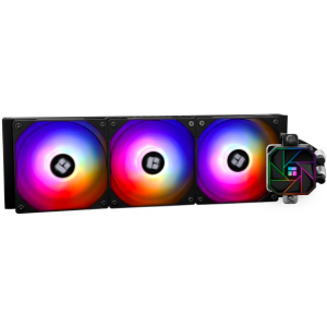 Система водяного охлаждения Thermalright Aqua Elite 360 V3 ARGB Soc-AM5/AM4/1151/1200/2066/1700 черный 4-pin 25.6dB Al Ret (A-ELITE-BL-360-ARGB-V3), фото 