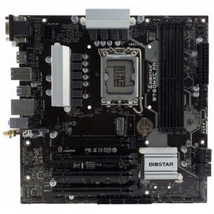 Материнская плата Biostar B760MXC Pro, Soc-1700 Intel B760 4xDDR5 mATX AC`97 8ch(7.1) 2.5Gg RAID+VGA+DVI+HDMI, фото 