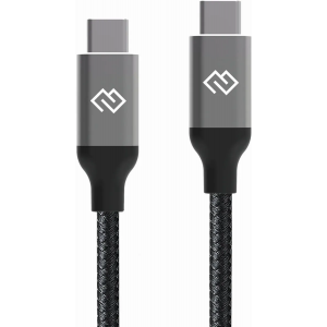 Кабель Digma D-Type-C-USB3.2-2m D-TYPE-C-USB3.2-100W-4K-2M 2м черный, фото 