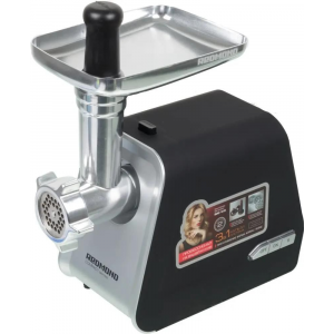 Мясорубка Redmond RMG-1215 1200Вт черный, фото 