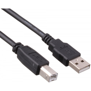 Кабель USB 2.0 ExeGate EX-CC-USB2-AMBM-5.0 (Am/Bm, 5м), фото 