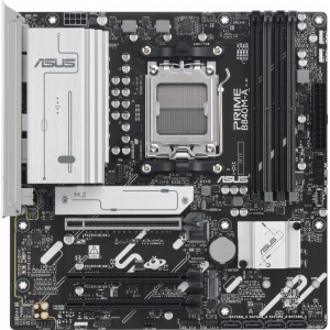 Материнская плата ASUS PRIME B840M-A-CSM, AM5, AMD B840, 4xDDR5, 4xSATA, 3xM.2, 1xPCI-E 4.0 x16, 2xPCI-E 3.0 x16, 1xRealtek 2.5Gb LAN, 2xUSB-A 10Gbps, 1xUSB-C 5Gbps, 4xUSB-A 2.0, 3x3.5 мм, 7.1, micro-ATX, фото 