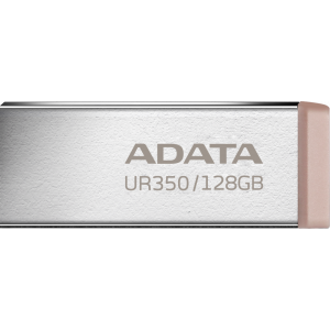 Флэш-накопитель ADATA UR350-128G-RSR/BG USB3.2 128G BROWN, фото 