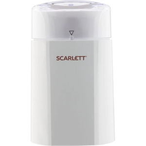 Кофемолка Scarlett SC-CG44506 160Вт сист.помол.:ротац.нож вместим.:65гр белый, фото 