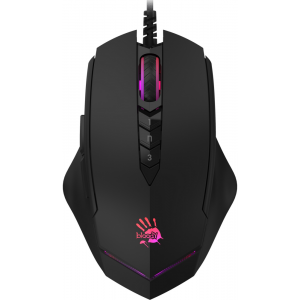 Мышь проводная A4Tech Bloody V8M Max черный, 12000 dpi, USB, кнопки - 10, фото 