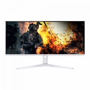 Монитор 39.5 AOpen 40XV1CUPwmiiphux IPS 3440x1440, 144 Гц, 1 мс, 21:9, 600 кд/м2, 2xHDMI, 1xDP, 1xUSB Type-C, выход на наушники, белый, фото 