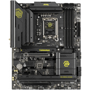 Материнская плата MSI MAG B860 TOMAHAWK WIFI Soc-1851 Intel B860 4xDDR5 ATX AC`97 8ch(7.1) 5Gigabit RAID+HDMI+DP, фото 