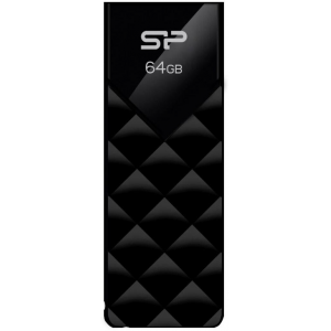 Флеш диск 64Gb Silicon Power Blaze B03, USB 3.2, Черный SP064GBUF3B03V1K, фото 