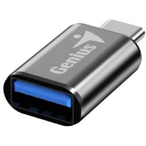 Переходник Genius ACC-C2A с USB Type-C на Type-A. (32590002400), фото 