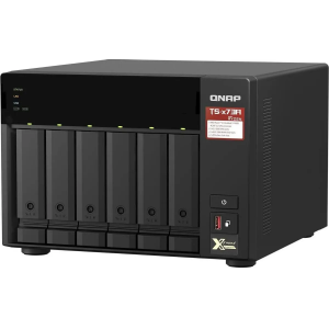 Сетевое хранилище NAS Qnap TS-673A-8G 6-bay настольный Ryzen V1500B, фото 