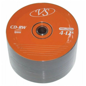 Диски VS CD-RW 80 4-12x Bulk/50, фото 