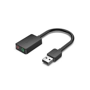 Внешняя звуковая карта Vention USB Черная, шт., фото 