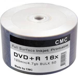 Диск DVD+R Philips 4.7 Gb, 16x, Bulk (50), Printable (50/600), фото 