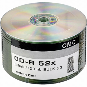 Диски CMC CD-R 80 52x Bulk/50 (141151), фото 