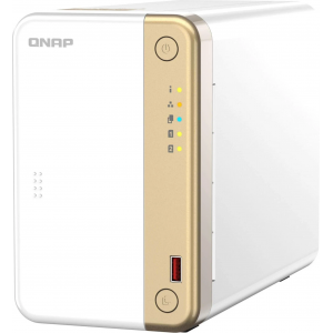Сетевое хранилище channel QNAP TS-262-4G NAS 2 HDD trays, 2 x M.2 NVMe PCIe Gen 3 x1, 2-core Intel Celeron N4505  2.9 GHz, 4 GB RAM (4GB max), 1x2.5 Gigabit Ethernet , Slot PCIe Gen 3 x2, 2 USB 3.2 Gen 2 (10Gbps) Port, 2xUSB USB 2.0 port, 1xHDMI 2.0, фото 