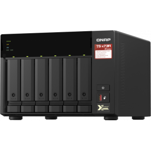 Сетевое хранилище NAS Qnap TS-673A-8G 6-bay настольный Ryzen V1500B, фото 