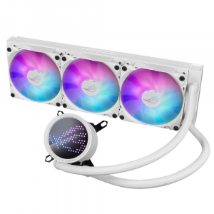 Система водяного охлаждения Asus ROG RYUO III 360 ARGB WHT /AIO COOLER,ASETEK,EMMA,ARGB,AURA,WHT (90RC00I2-M0UAY0) /AIO COOLER,ASETEK,EMMA,ARGB,AURA,WHT (90RC00I2-M0UAY0), фото 