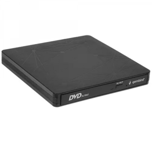 Внешний CD/DVD привод USB 3.0 Gembird DVD-USB-03C пластик, черный, фото 