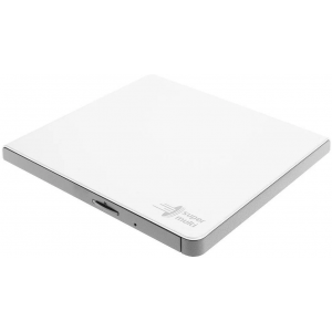 Привод DVD-RW LG GP57ES40 серебристый USB внешний, фото 