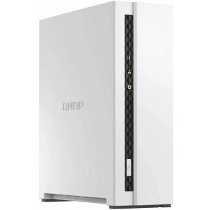 Сетевое хранилище SMB QNAP TS-133 NAS 1 HDD tray. ARM 4-core Cortex-A55 1.8GHz, ram 2 GB (max), 1x1GbE, 1xUSB 2.0 port,1xUSB 3.2 Gen 1, фото 